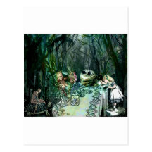 UNE RÉUNION POUR LE THÉ AVEC ALICE.jpg Cartes Postales