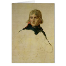Unfinished portrait of General Bonaparte Card