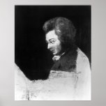 Unfinished Portrait of Wolfgang Amadeus Mozart Print