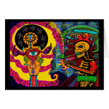 Unfolding Dreams Manifesting Truth Greeting Cards