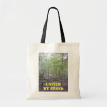 Uni nous nous tenons sac en toile