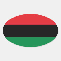 UNIA Flag Oval Sticker