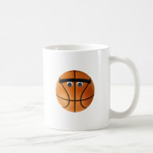 Unibrow Basketball Coffee Mug