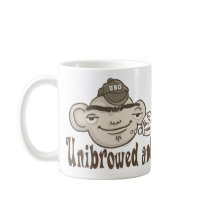 Unibrowed and Proud Coffee Mugs