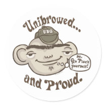 Unibrowed and Proud