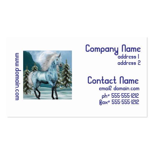 unicorn-5 business card template