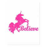 Unicorn, Believe Post Cards
