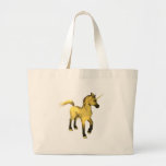 Unicorn Colt Canvas Tote Bag
