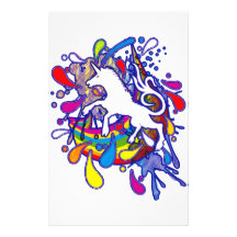 Unicorn_Gallop Customized Stationery