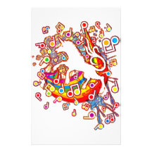 Unicorn_Gallop Personalized Stationery