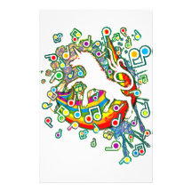 Unicorn_Gallop Stationery
