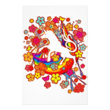 Unicorn_Gallop Stationery