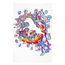 Unicorn_Gallop Stationery Design