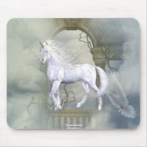 Unicorn Heaven White Beauty 2 Mouse Mats