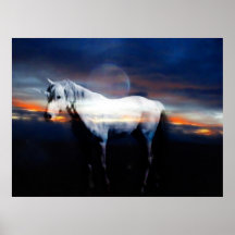 Unicorn horse print