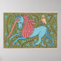 Unicorn Huge Gloss Canvas Poster