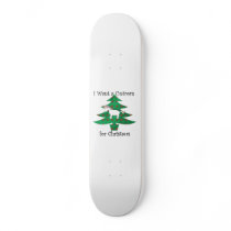 Unicorn in Christmas tree on green