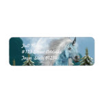 Unicorn in Moonlight  Mailing Labels
