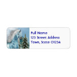 Unicorn in Moonlight  Mailing Labels