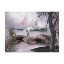Unicorn Magical Beauty Postcard