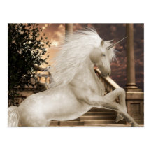 Unicorn Magical Beauty Postcard