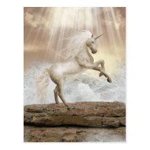 Unicorn Magical Beauty Postcard