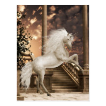 Unicorn Magical Beauty Postcard