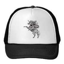 unicorn mesh hat
