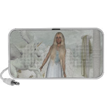 Unicorn Pegasi Angel Beauty Doodle Notebook Speaker