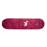 Unicorn pink glitter skate board
