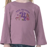 Unicorn Princess  4th Birthday T Shirt