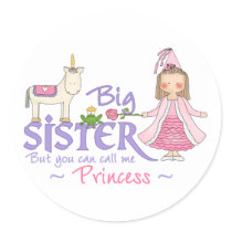 Unicorn Princess Sticker