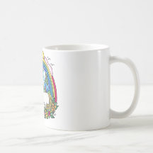 Unicorn & Rainbow Coffee Mug