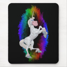 Unicorn Rearing Mousepad