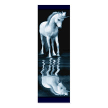 Unicorn Reflection Business Card Templates