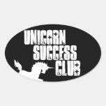 Unicorn success club stickers