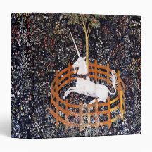 Unicorn Tapestry #7 binder 1.5in