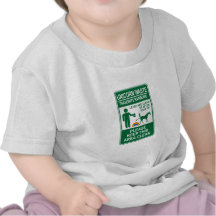 Unicorn Waste Sign Tee Shirts