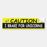UNICORNS BUMPER STICKER