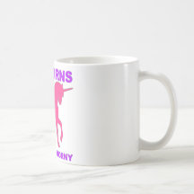 unicorns make me horny mug