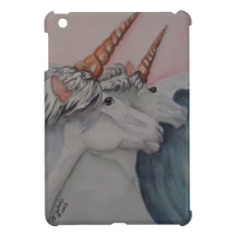 unicorns of the sea case for the iPad mini