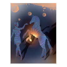 Unicorn's Taming Postkarten