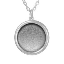 unicursal hexagram bas relief custom jewelry