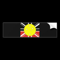 Unification flag of Australia bumper stickers
