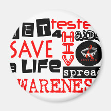 UNIHIV Graffiti Series Magnets