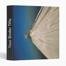 Unimak Island, Shishalden Volcano Vinyl Binder