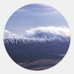 Unimak Island, Shishaldin Volcano Round Stickers