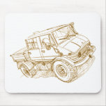Unimog 421 Doka mousepads
