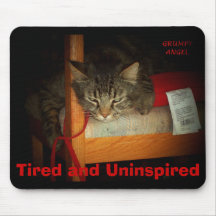 Uninspired Angel Mouse Pads