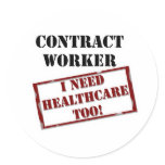 Uninsured Contractor stickers